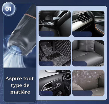 Aspirateur pour voiture, sans fil